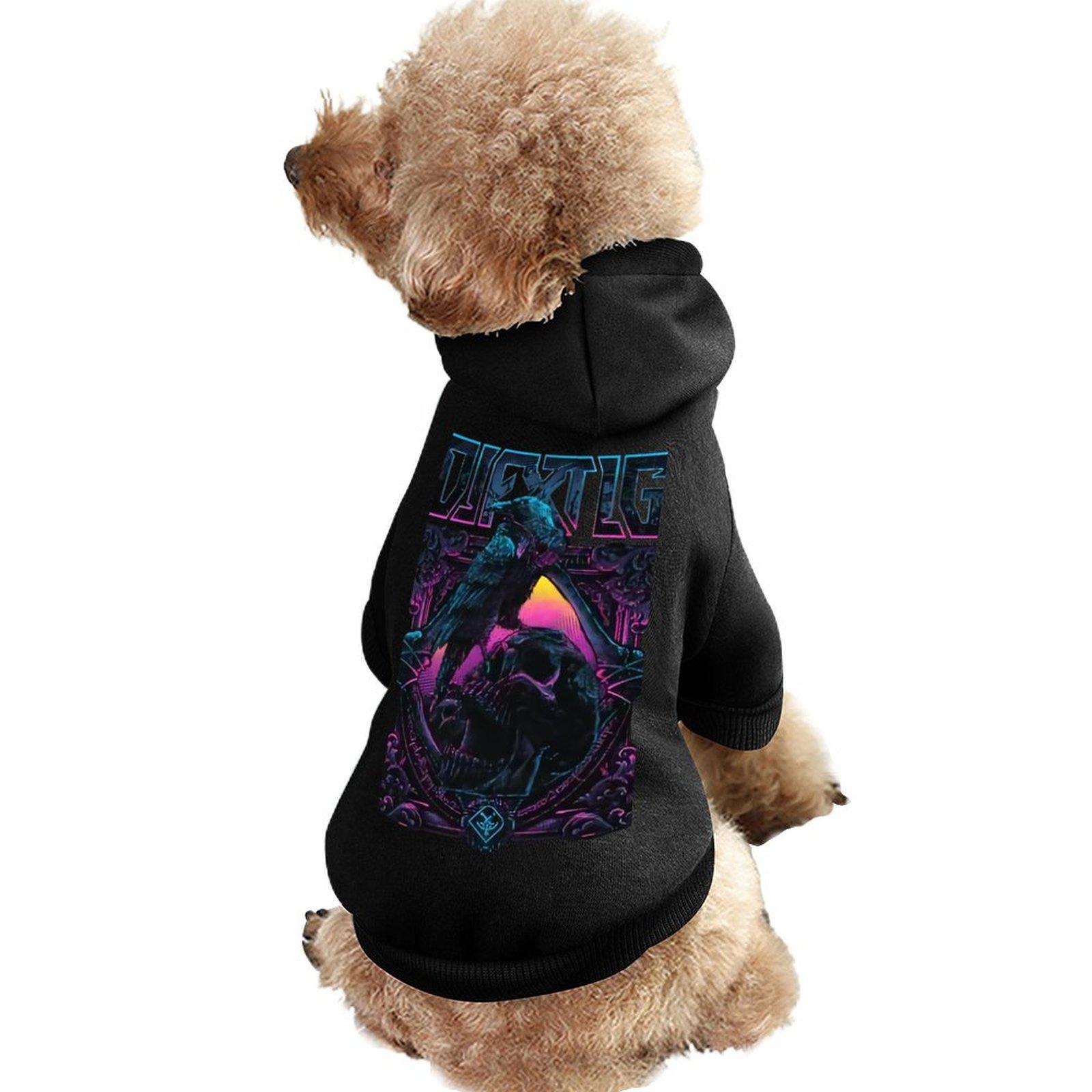 Customized Dog Hooded Sweatshirt Breathable Outdoor Walking Dog Hoodie DIY Oversized Logo Anti-linting Popular Pets