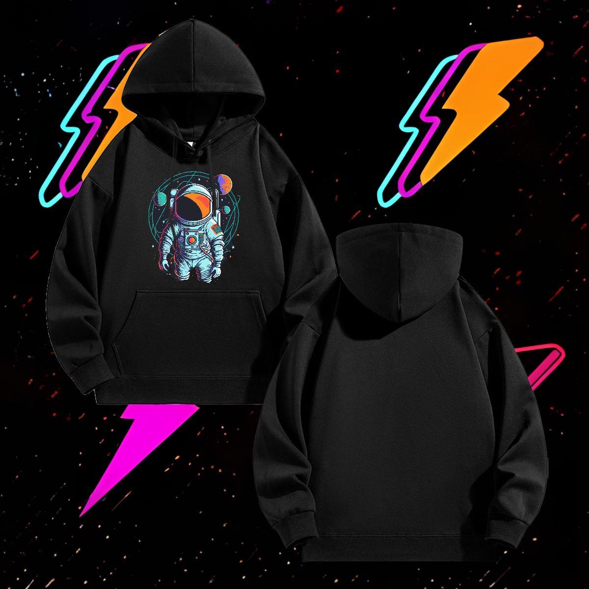 2024 Autumn Winter Hoodie for Men Hooded Collar Breathable Brand Men Tops Hoodie DIY Tops Pullover Hoodie Autumn Winter Casual Thick Fleece
