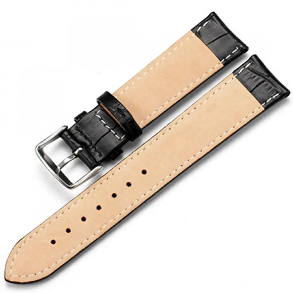 Watch Band Genuine Leather Straps 16 18 20 22mm Accessories High Quality Belt Strap Watchbands 241105