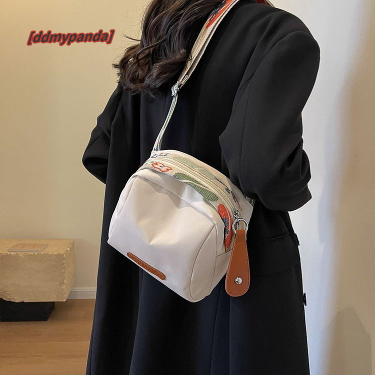 Waterproof nylon fabric crossbody popular for women in 2024, large capacity single shoulder dumpg bag, niche leisure commuting bag #26 ddmypanda