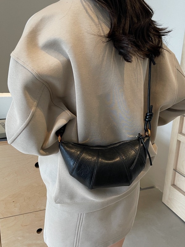 Croissant Female New Versatile Casual Super Hot Dumpling Fashionable Single Shoulder Crossbody Bag Designer Bags Handbags Women