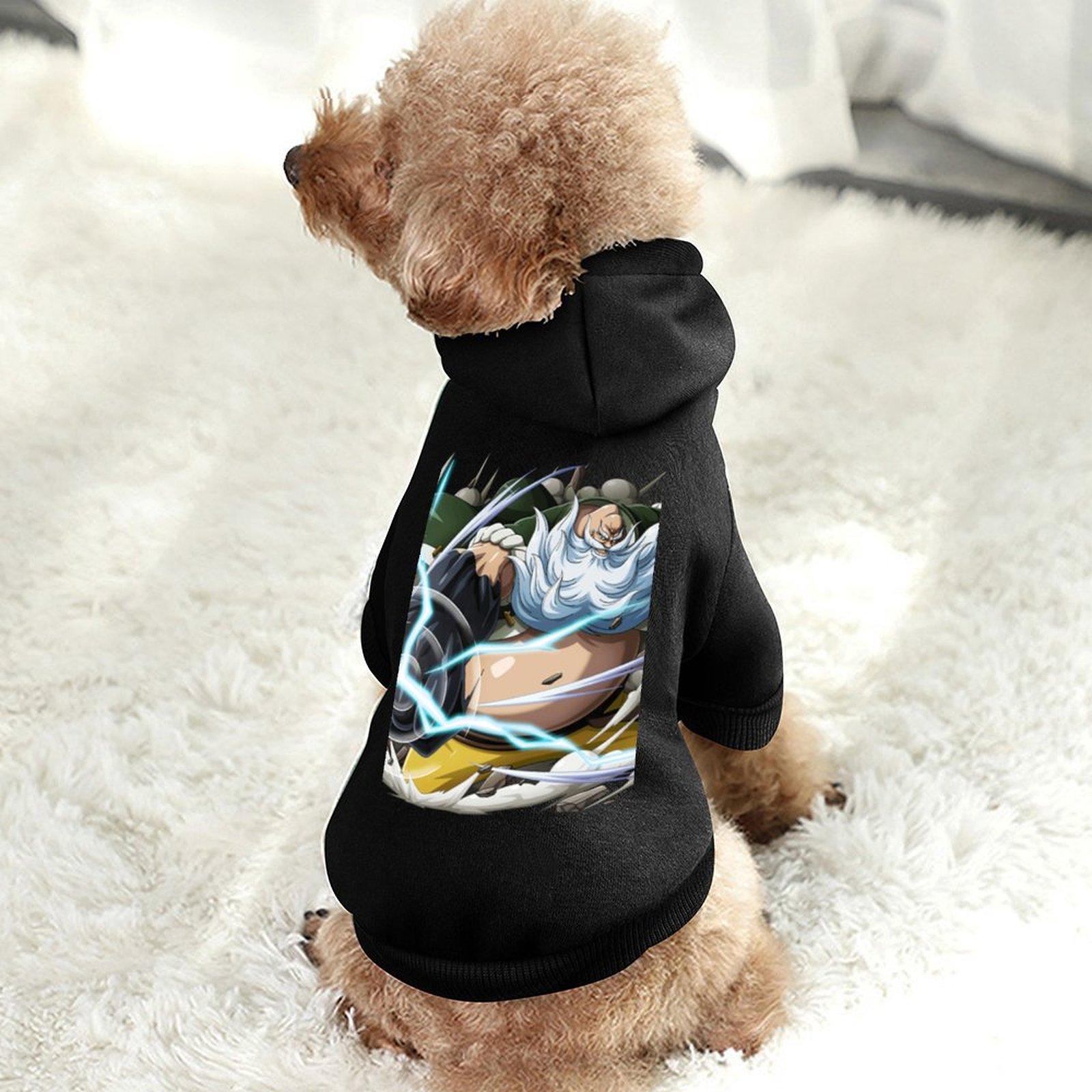 Classic Casual Dog Hoodies Pet Sleeve Streetwear Pet Hoodie Black Oversized Fine Fabrics Cool Design Top Hoodie