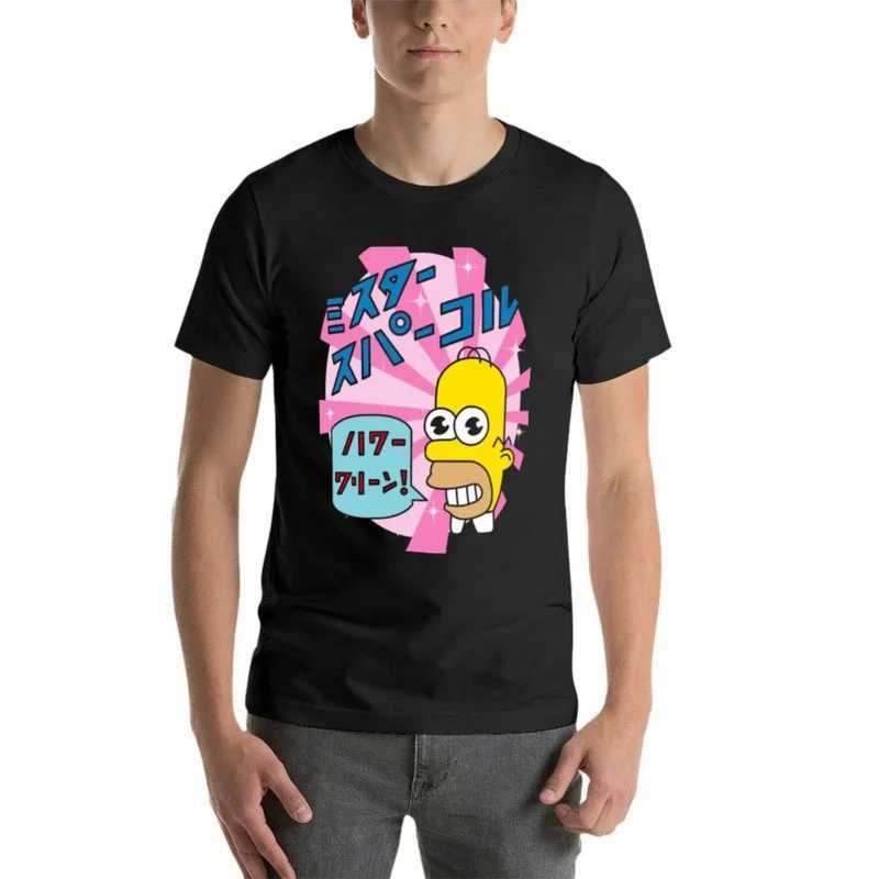 Mr. Sparkle T-shirt Solid Color Short SVE T Top Mens Heavyweight Clothing W241105