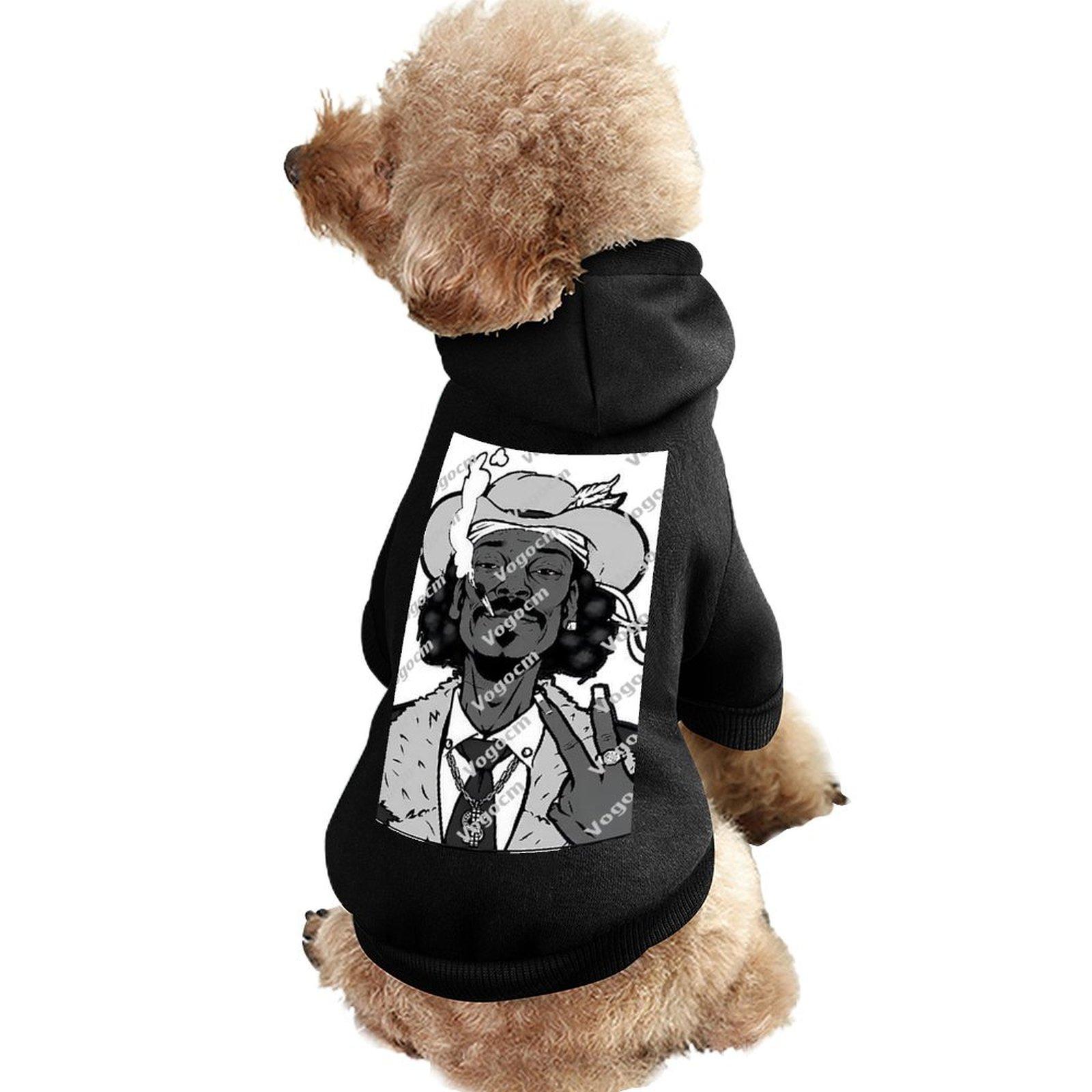 2024 Designer Dog Hoodies Hooded Long Sleeve Street Hip Hop Pet Hoodie DIY Oversized Logo Micro Elastic Fabrics Comfortable Pets