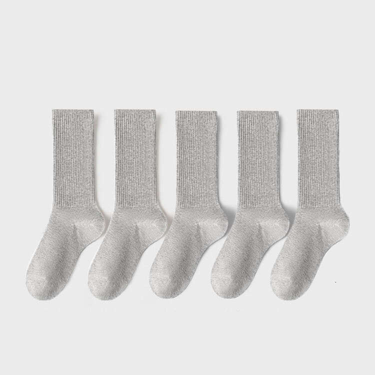 shanshi men socks High tube solid men's and women's macaron color long street fashion ins style sports cotton socks skateboard socks
