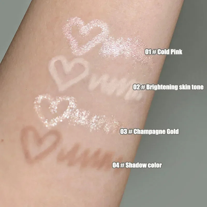 Matte Brightening Lying silkworm Shadow Pen Dual-use Eyeliner Gel Pen Beige Skin Tone Concealer Pen Smooth Contour Eye Shadow 241104