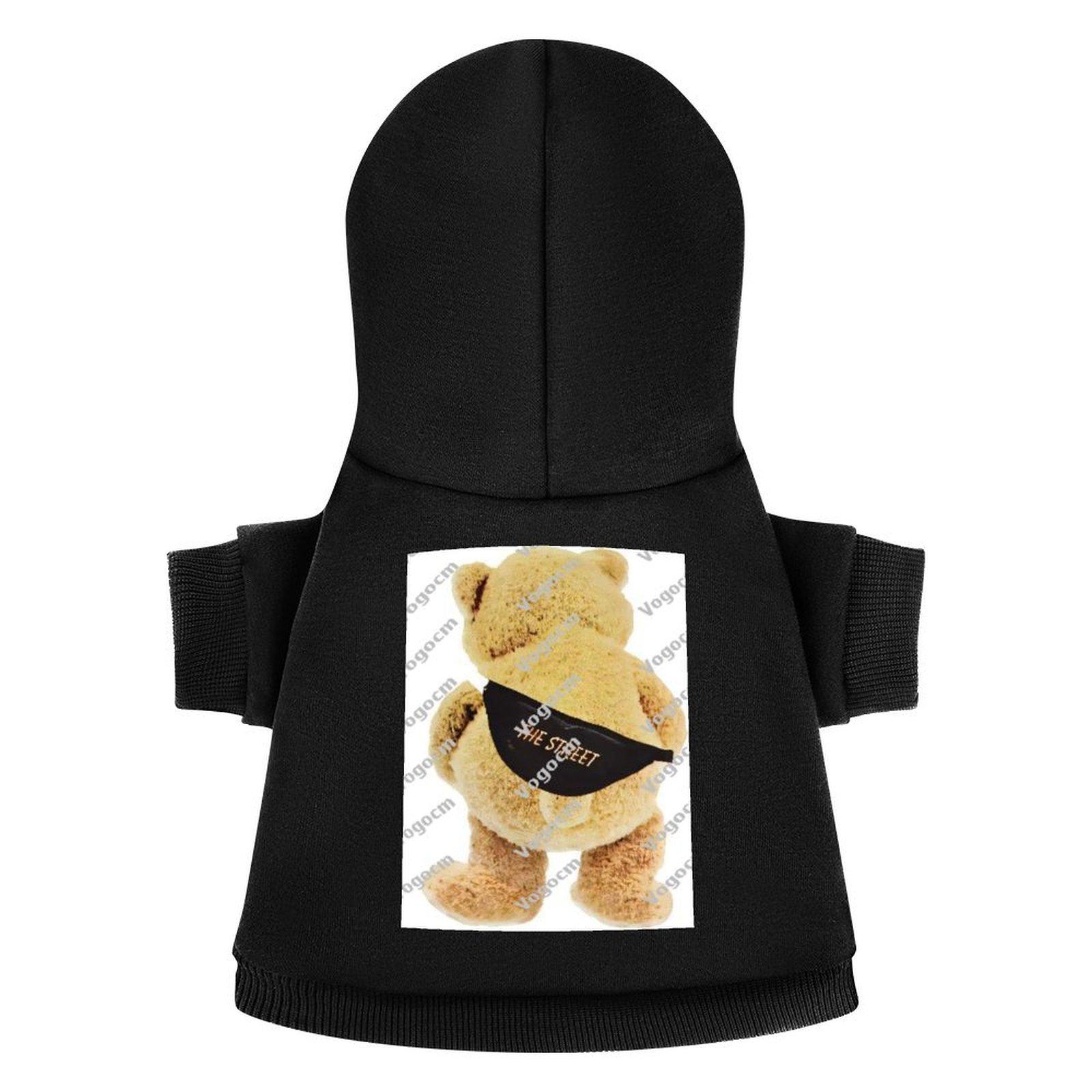 2024 Dog Hooded Sweatshirt Comfortable Hoodie Street Hip Hop Dog Clothes Hoodie Patterns Warm Wholesale Wear