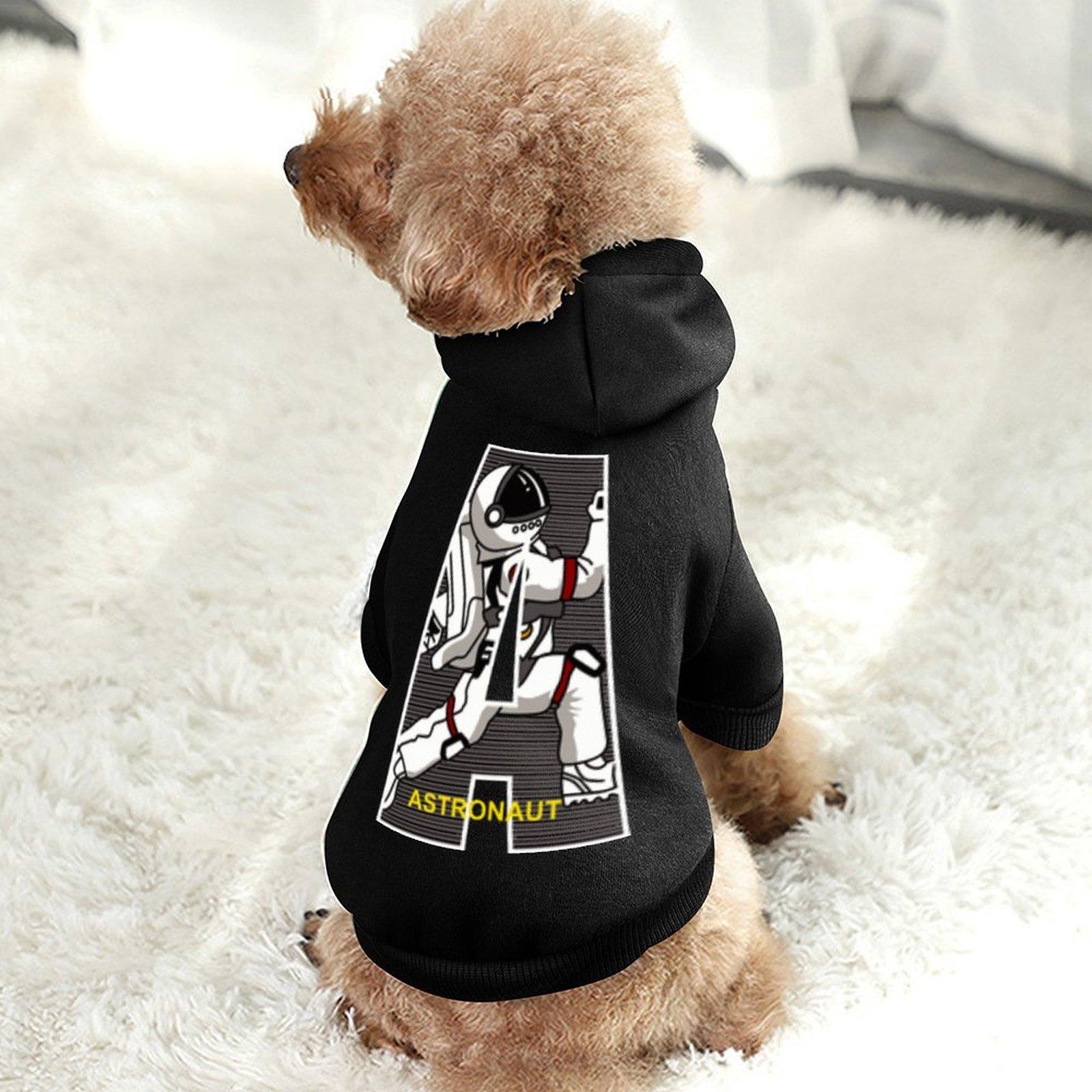 2024 Dog Hoodies Long Sleeve Fall/Winter Walking Hoodie for Pet Customized large size Anti-linting Cool Design Pet Clothes