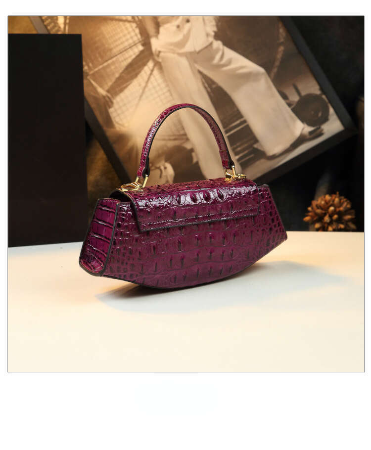 Designer Bag Designer Brand Crocodile Print Bag Saddle Leather Handbag Shoulder Crossbody Bags For Women Bolsas Para Mujeres Hot Selling Saddle bag