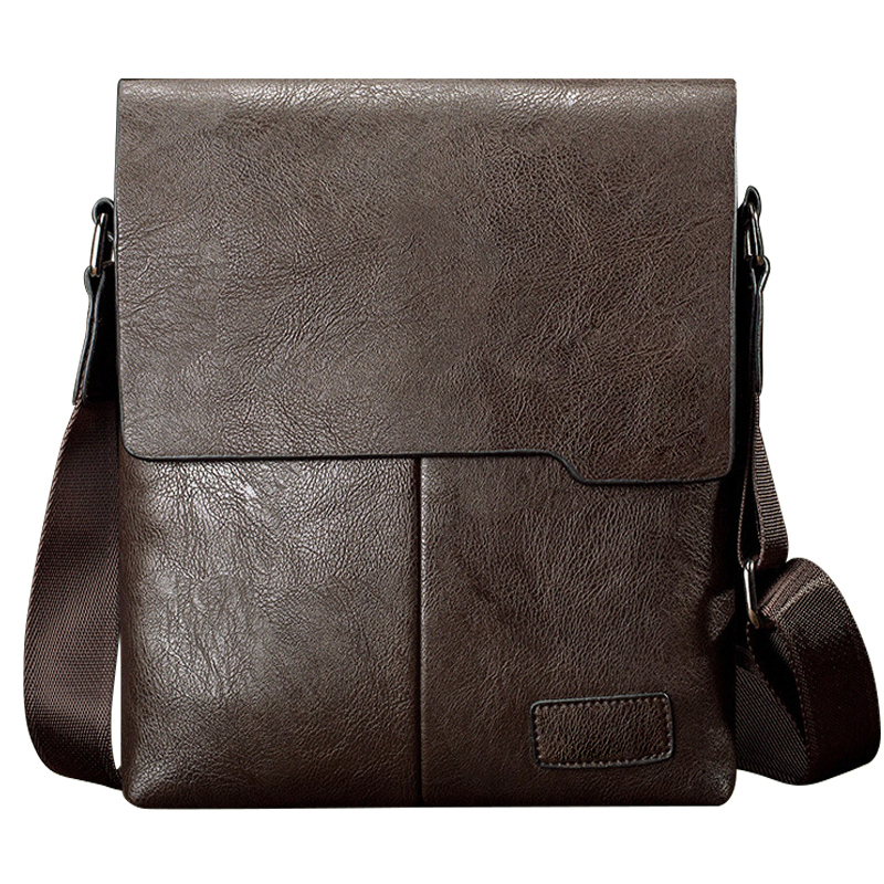 New Men's Leather Shoulder Bag, Crossbody Bag, Retro Designer Handbag