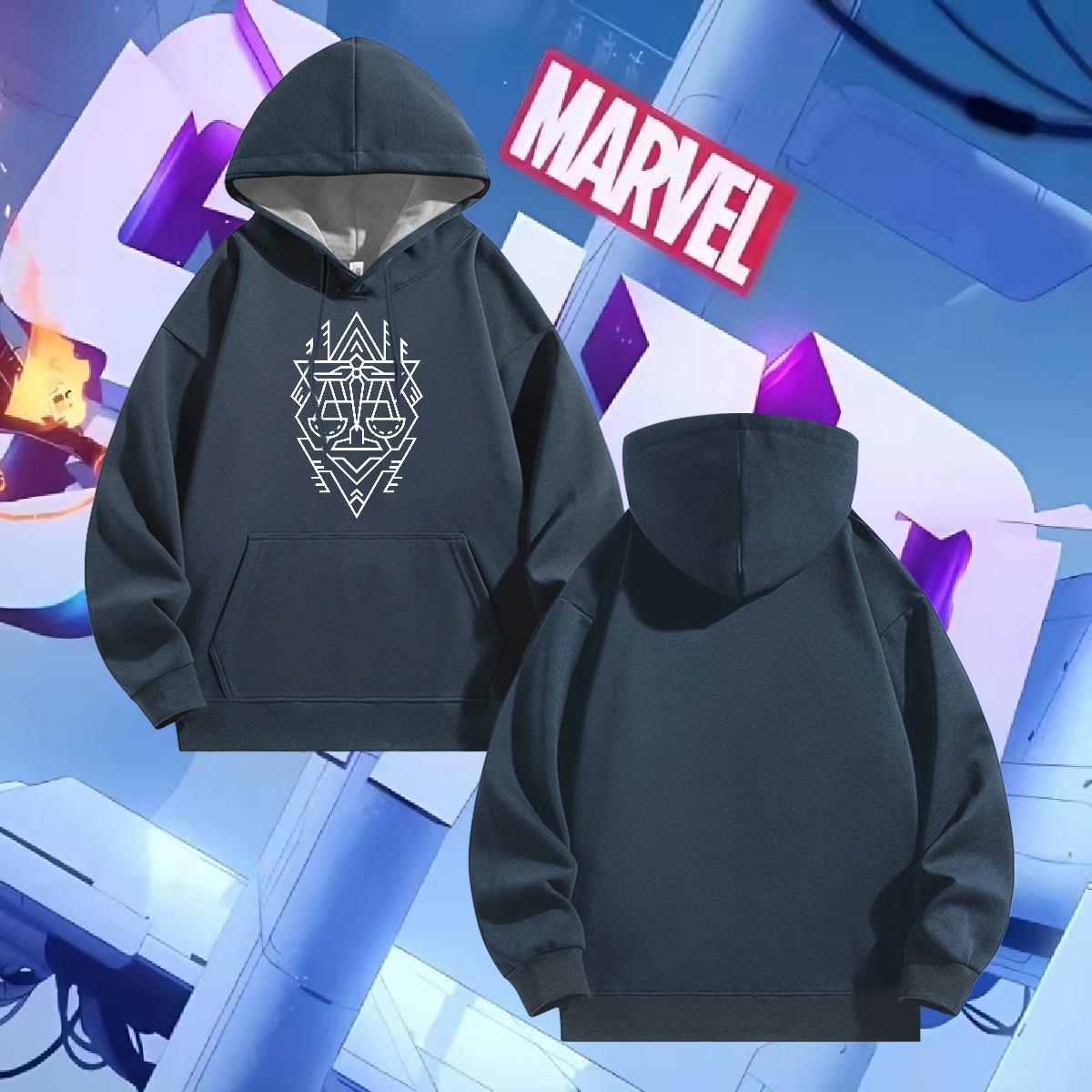 2024 Autumn Winter Hooded Sweatshirt Street Casual Warm Hoodie Pullover Breathable Graphic Tops Thick Plush