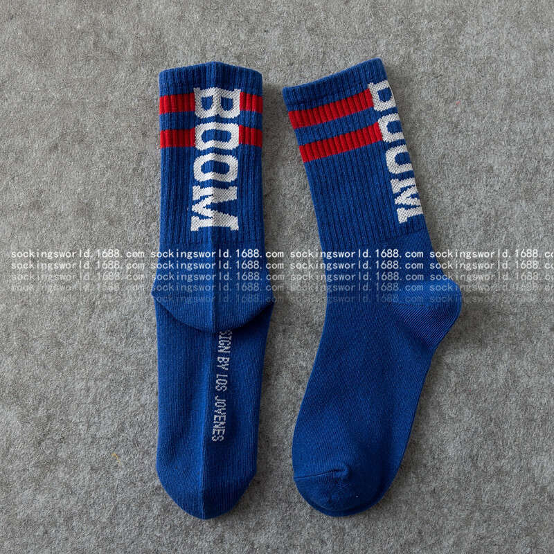 shanshi men socks Men's Brand Harajuku Wind Mid Sleeve ins Fashion Autumn and Winter Student Cotton Long Socks Men