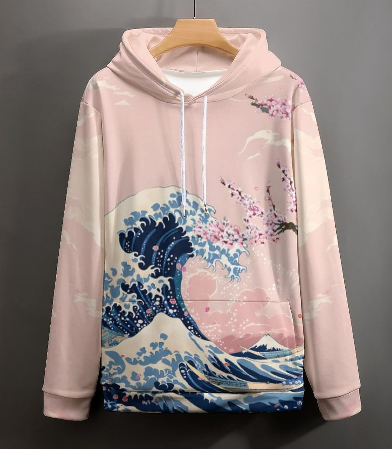 Hoodie for Mens Unisex 3D Digital Print Sweatshirts Hooded Top Galaxy Pattern Pullover Hoodie Graphic Hoodies sweatshirt pink