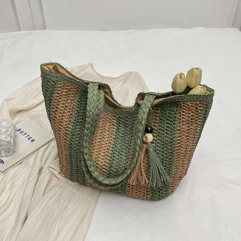 Large Capacity Casual Shoulder Braided 2025 High Quality Bags for Women Interior Compartment Zipper Women's Handbags