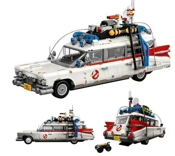 Free shipping Blocks 2352 Ghostbusters ECTO-1 creative vehicle building blocks and 10274 brick compatible toy model car kits for adult gifts