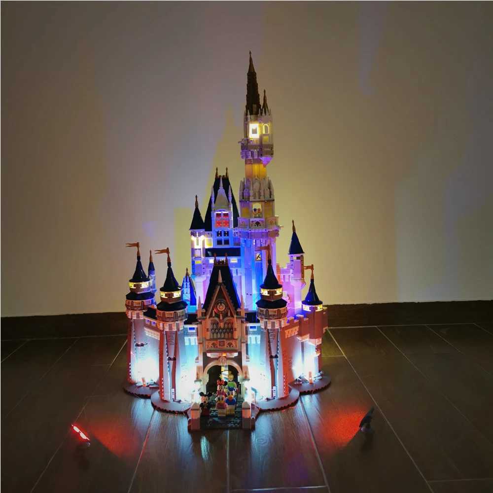 Blocks NEW 4080PCS Compatible 71040 Princess Castle Modular Building Blocks Bricks Educational Toys For Kids Christmas Birthday GiftsY2411270B57