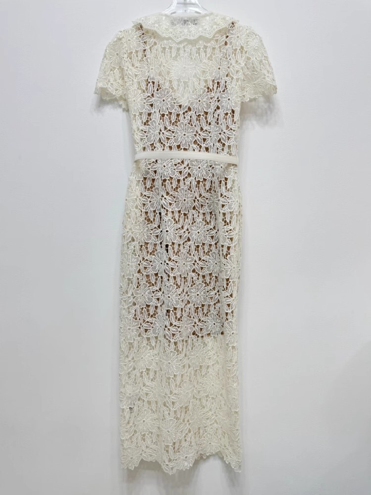 JAMERARY Quality Summer Pearls Dias Beaded Buttons Water Salute Wer Embroidery Lace Evening Prom Dress Women Holiday Robe