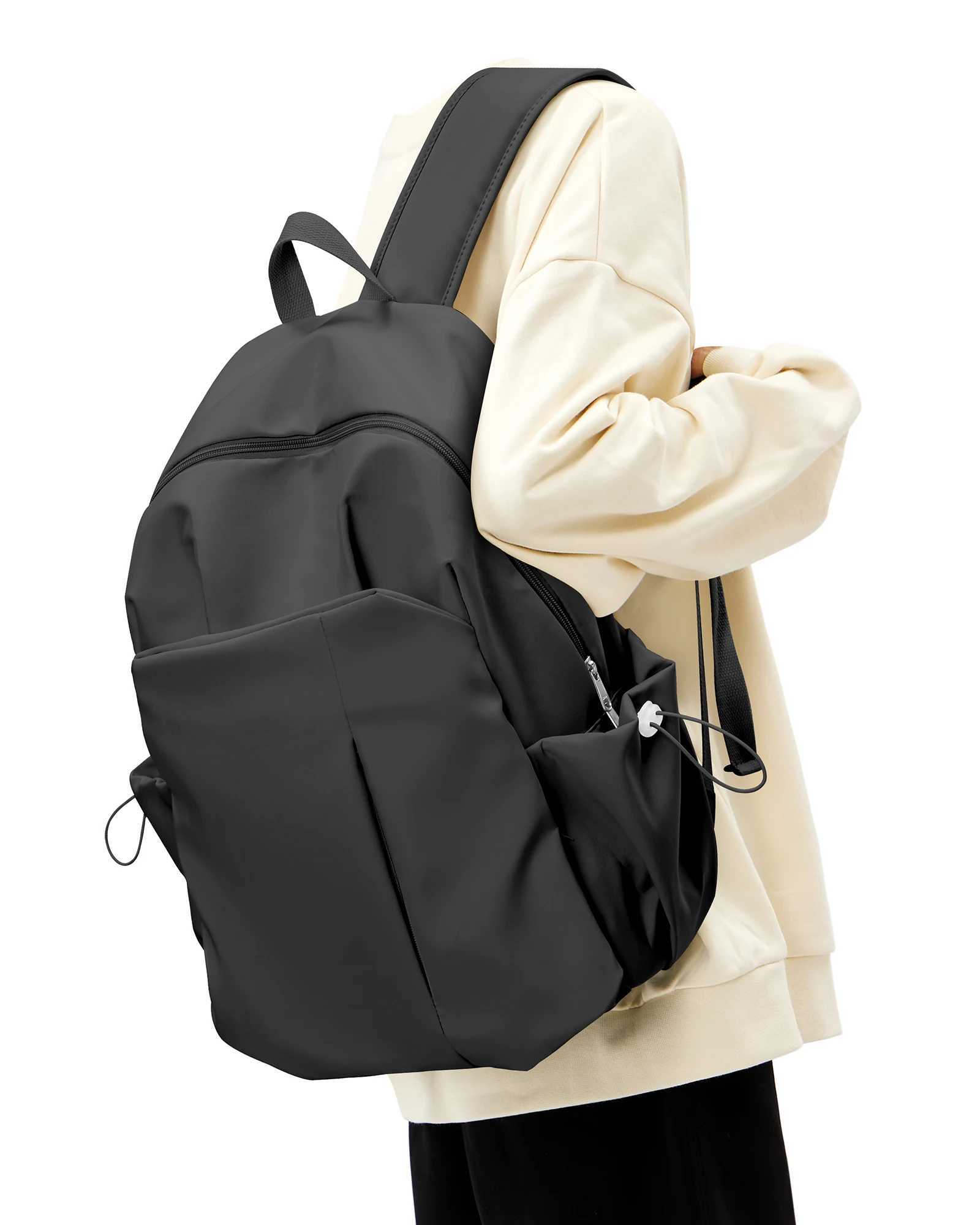 School Backpack for Girls Boys Waterproof Bookbag Women Men College Student Bag Lightweight Travel Rucksack Casual Da 241105