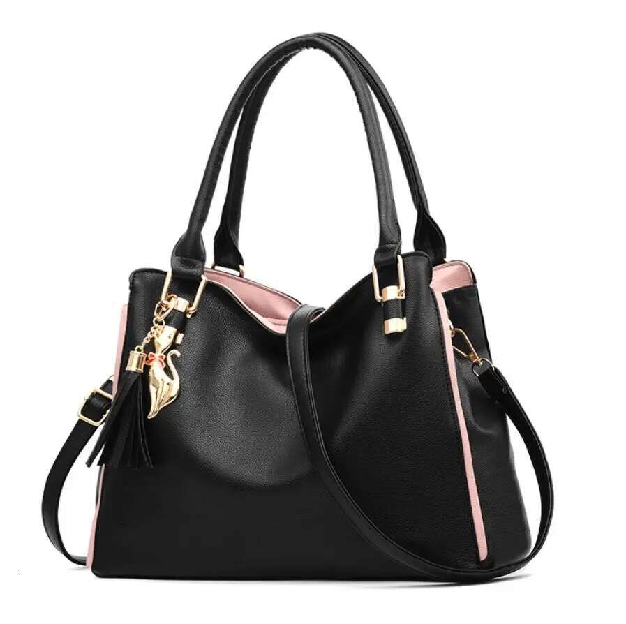 Messenger New Tide Female Top-handle Bag Girls Simple Shoulder Bags Women Handbags for Lady Totes Fashion Party Pack