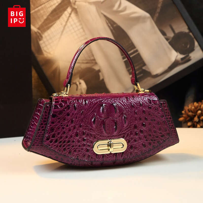 Designer Bag Designer Brand Crocodile Print Bag Saddle Leather Handbag Shoulder Crossbody Bags For Women Bolsas Para Mujeres Hot Selling Saddle bag