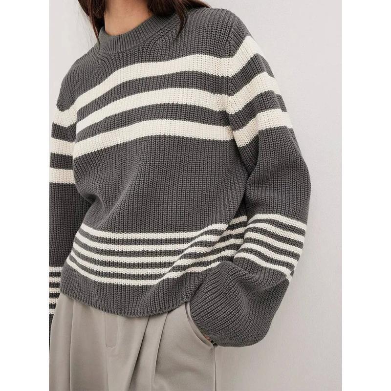 Women's Wear Autumn/Winter New Knitted Embroidered Cardigan Temperament Reduced Age Loose Casual Sweater