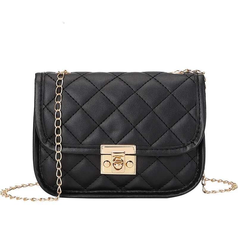 Designer Bag New Fashion Female Shoulder Bag Rhombus Embroidered Solid Color Chain Womens Shoulder Crossbody Casual Trendy Phone Bag