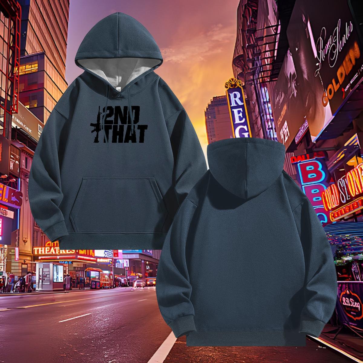 New Arrival Hoodie for Men Hooded Collar Warm Hoodie Pullover Custom Big Size Clothes Street Casual 350g Cotton