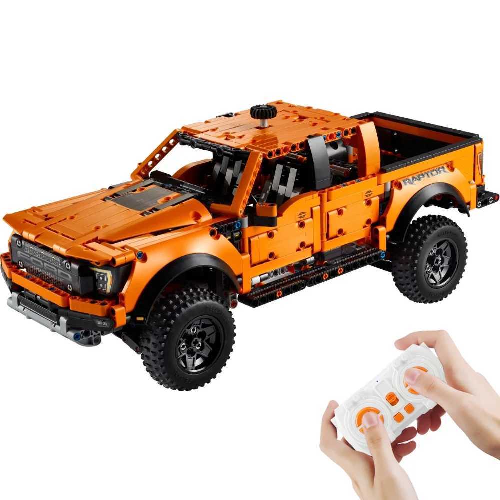 Free shipping Technical Raptor Building Blocks SetCompatible Pickup Truck Model Toys Home Decoration Adults Children Bricks Gifts