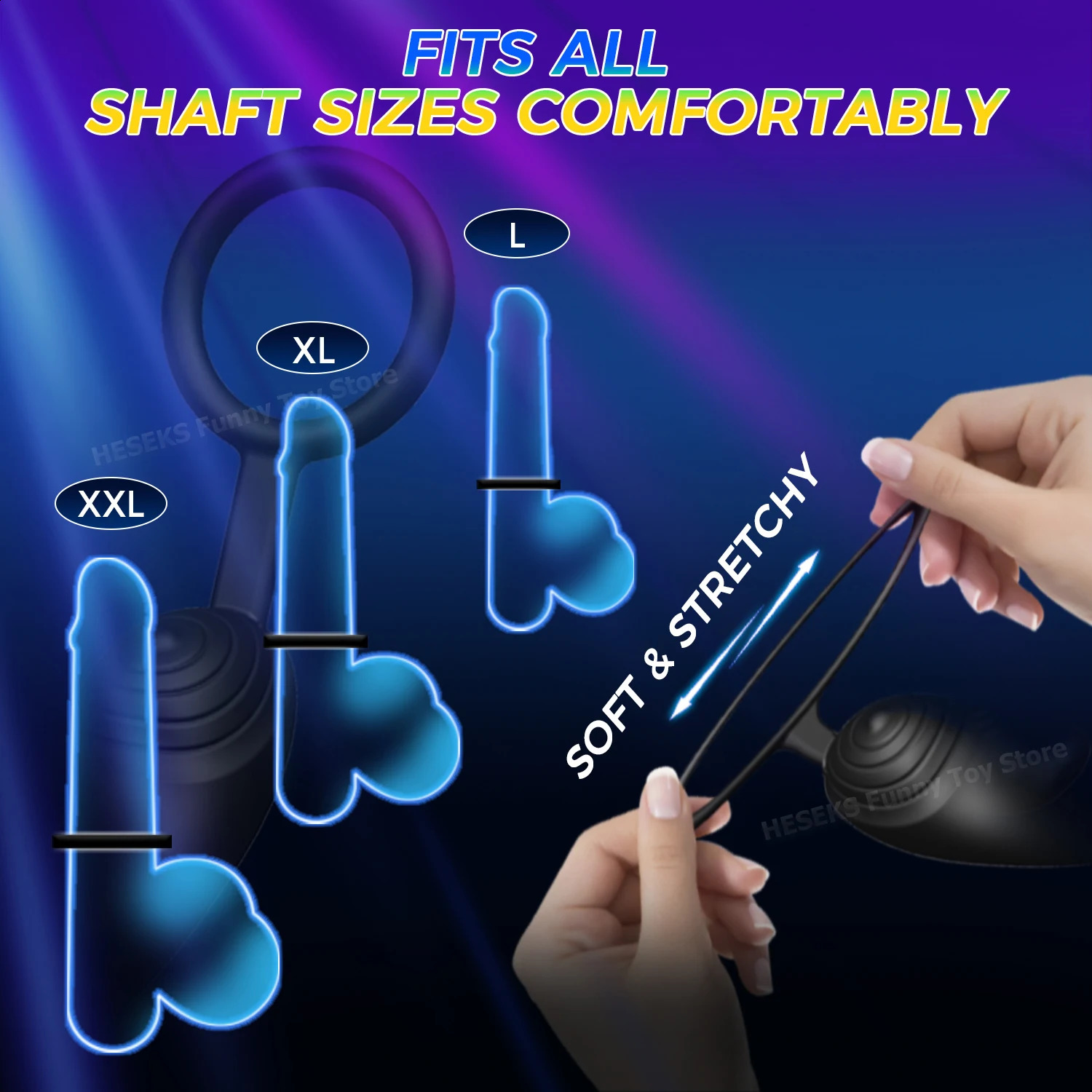 HESEKS Prostate Massager Anal Plug with Cock Ring 9 Thrusting Vibrating Vibrator Remote Control Sex Toys for Men 18 241105