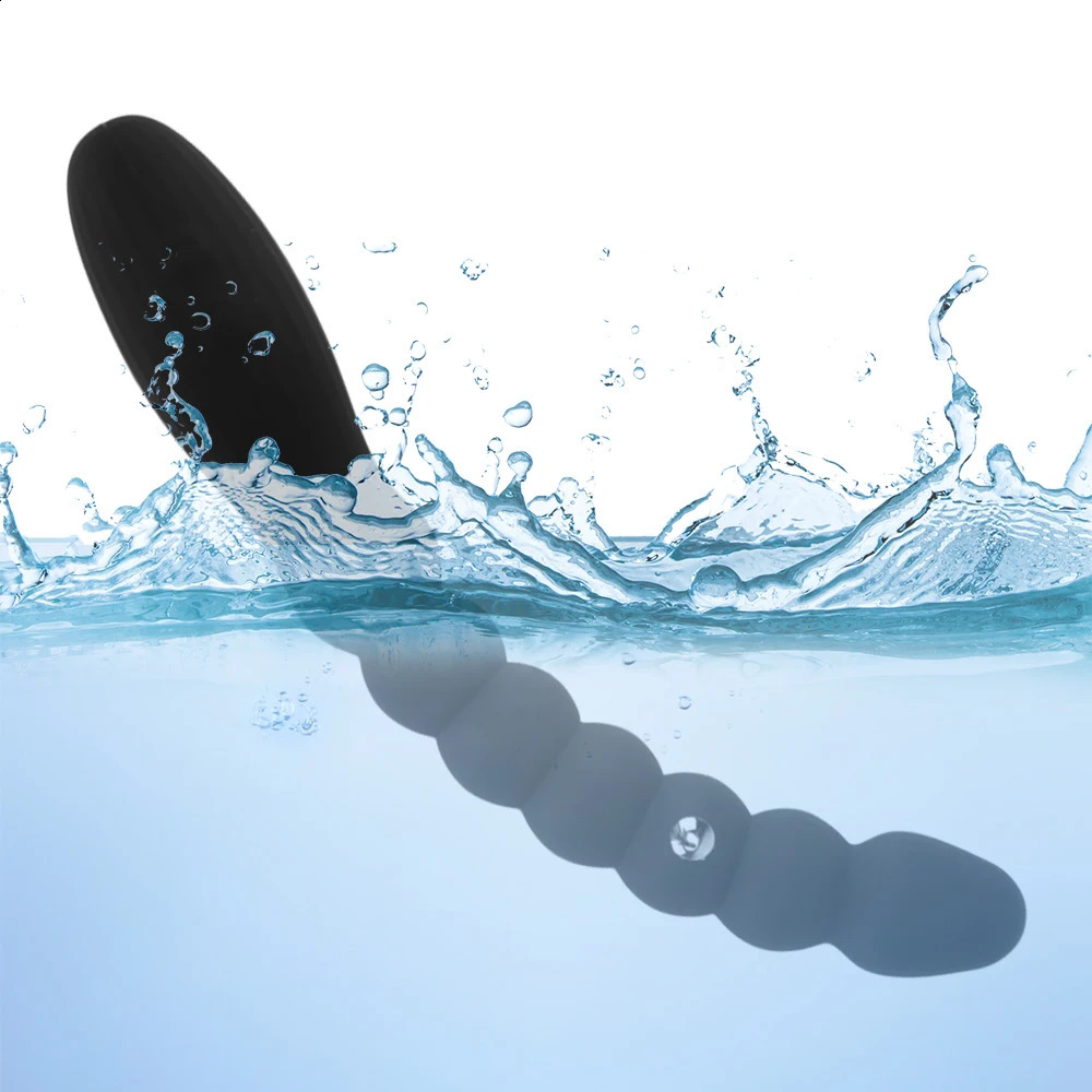 20cm Butt Plug Anal Beads Electric Shock Vibrators for Women Men 18 Slim Dildos Female Masturbator Vaginal Balls Sex Toys Adults 241105