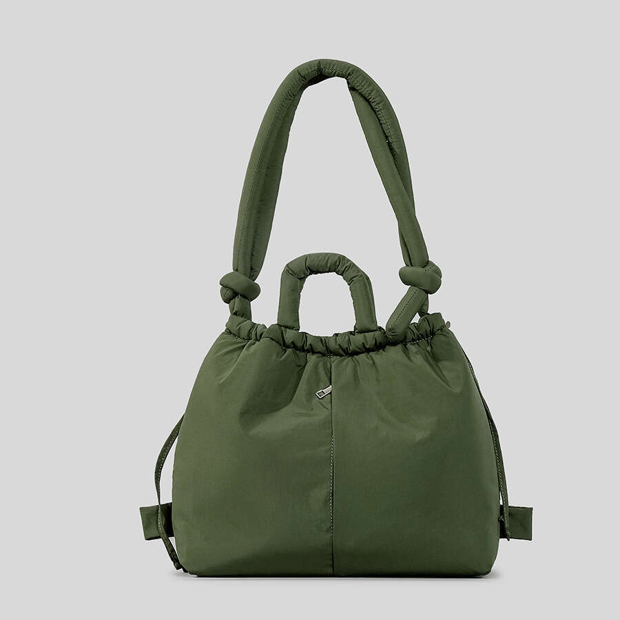 Designer Bag Casual Nylon Women Handbags Simple Vintage Lady Shoulder Bags Padded Soft Puffer Bag Large Capacity Tote Bag 2024