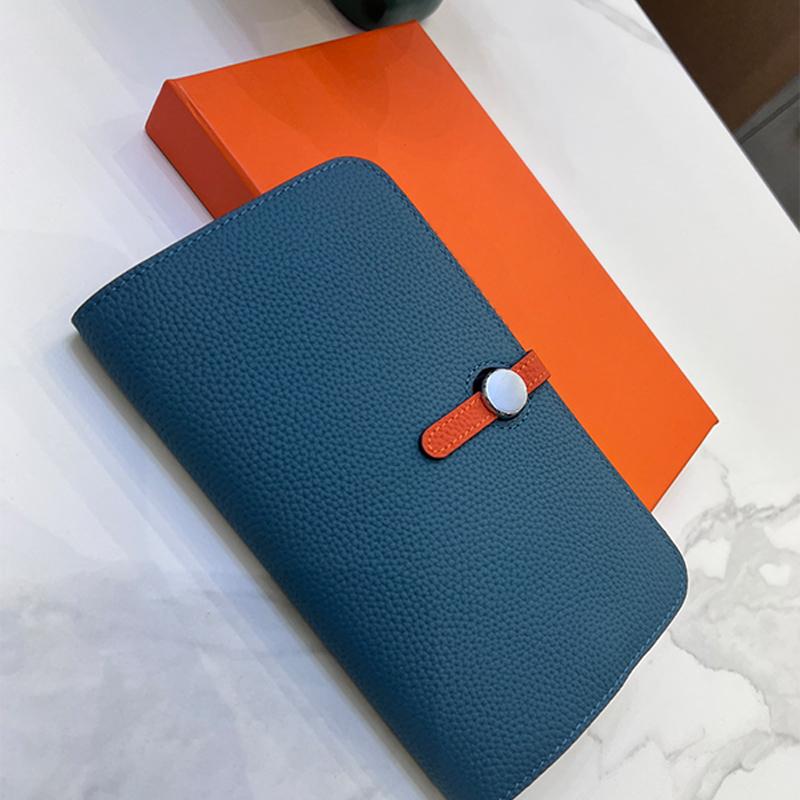 High End Womens Leather Purse Designer Wallets Women Flap Coin Purses Cardholder Wallet Small Size Handbag Classic Clutch bag free shipping