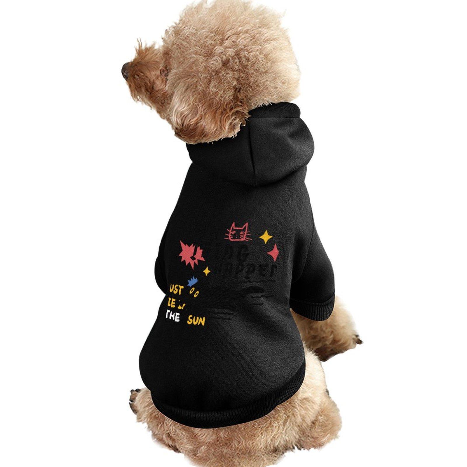 Free Shipping Cat and Dog Sweatshirt Hooded Breathable Outdoor Walking Hoodie Pullover Asian Size Warm High Quality Pullover Hoodie