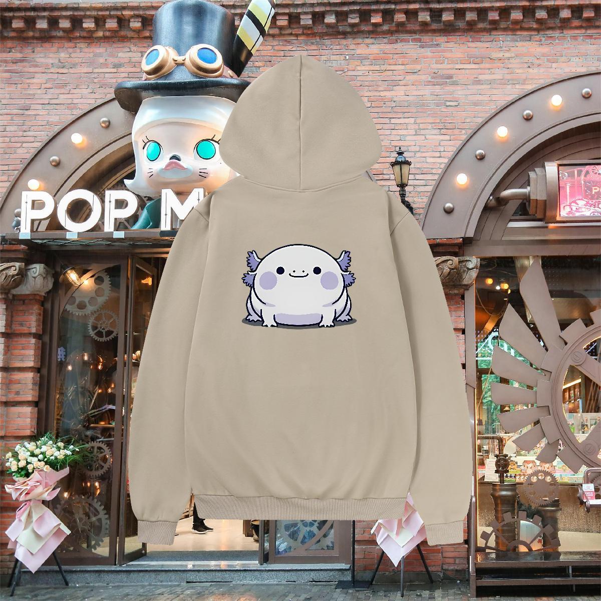 Designer Men Hoodie Breathable Hooded Collar Soft Couples Hoodie Plus Size Cartoon Tops Hoody High Street Hip Hop Cotton 350g