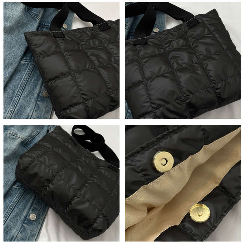 Designer Bag Fashion Tote Handbags Soft Rhombus Bags For Women Black Large Capacity Vinatge Quilted Shoulder Bag Purse For Travel Shopping handbag