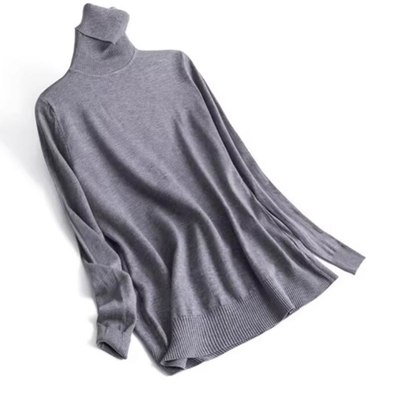 Womens Cashmere Knitted Basics Pullovers Classic Long Sleeve High Collar Bottoming Shirts High Quality Designer Luxury Leisure Autumn New N1106