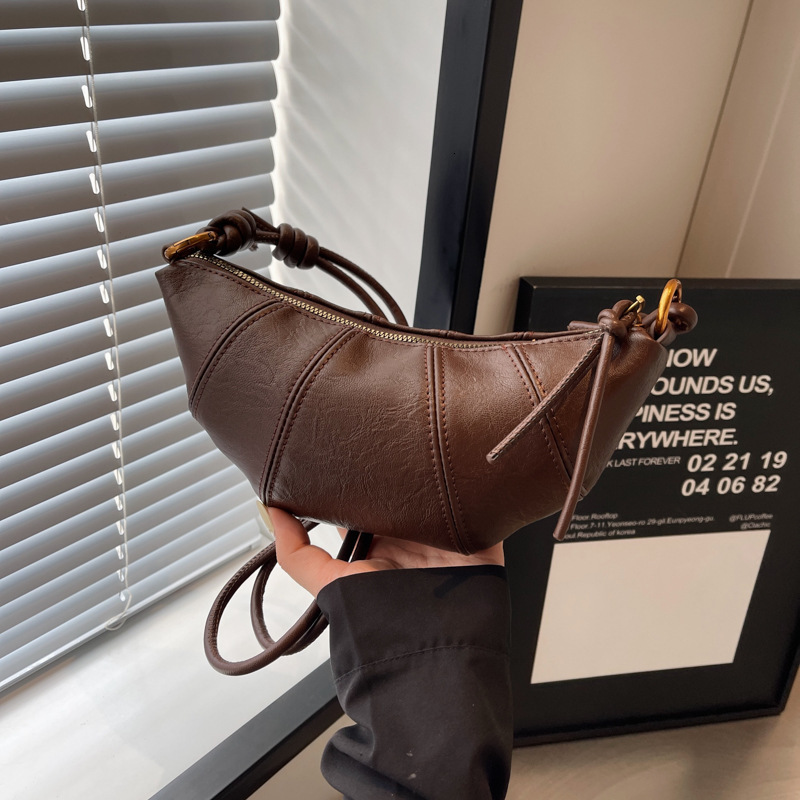 Croissant Female New Versatile Casual Super Hot Dumpling Fashionable Single Shoulder Crossbody Bag Designer Bags Handbags Women