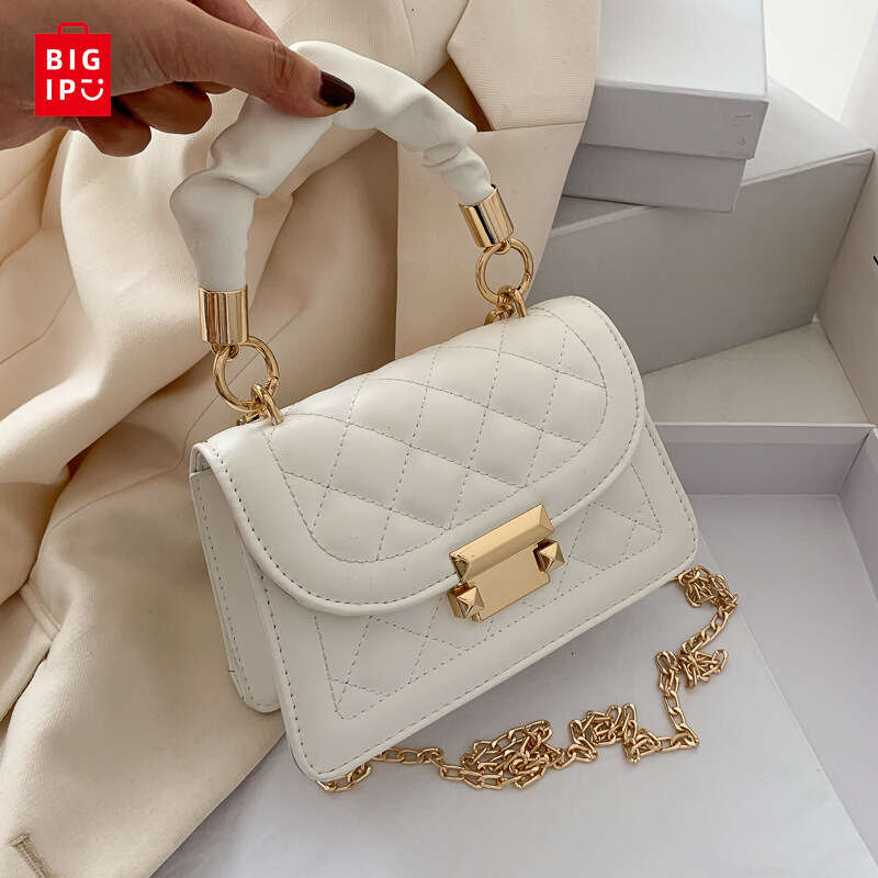 Designer Bag Women's Bag Popular Ins Women's Bag 2024 Classic Korean Fashion Hand Bag Small Square Chain Crossbody Bag