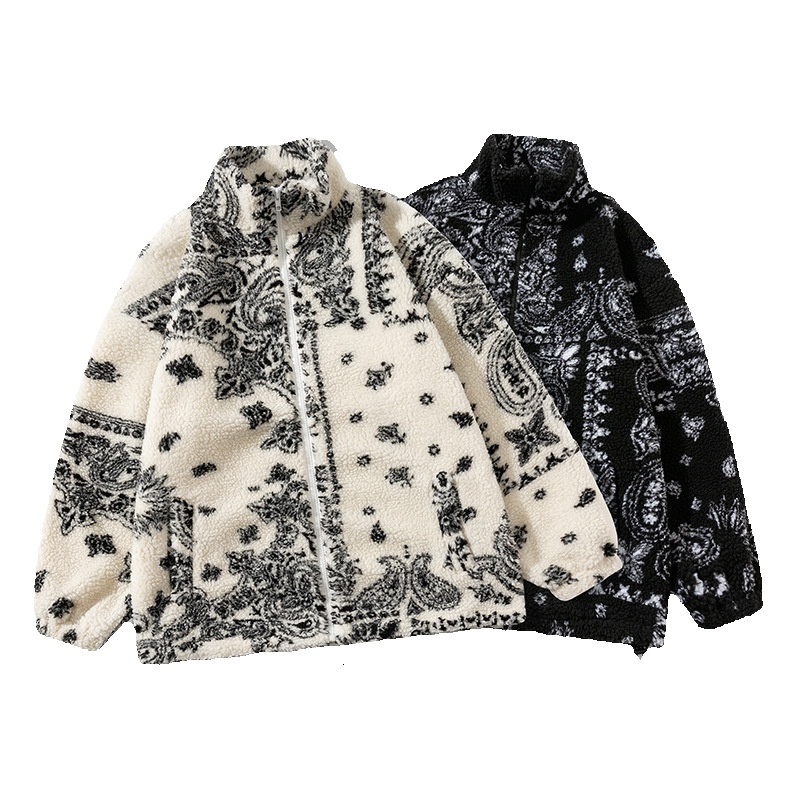 Jackets Men Women's Outdoor Polar Fleece Jacket Mens Winter Warm Double Side Wear Coats Climbing Couples Cute Bear Clothes