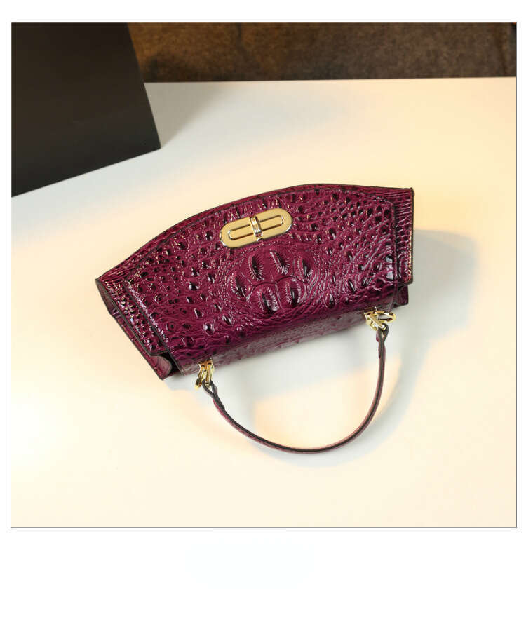 Designer Bag Designer Brand Crocodile Print Bag Saddle Leather Handbag Shoulder Crossbody Bags For Women Bolsas Para Mujeres Hot Selling Saddle bag
