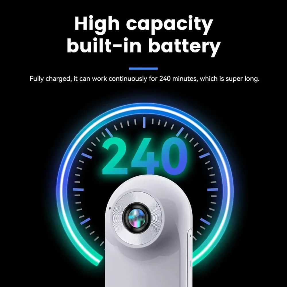 1080P Thumb Sports Camera Outdoor Mini 360 Rotating Bicycle Sports Camera with LCD Sn Driving Recorder Pet Collar Camera Y241105