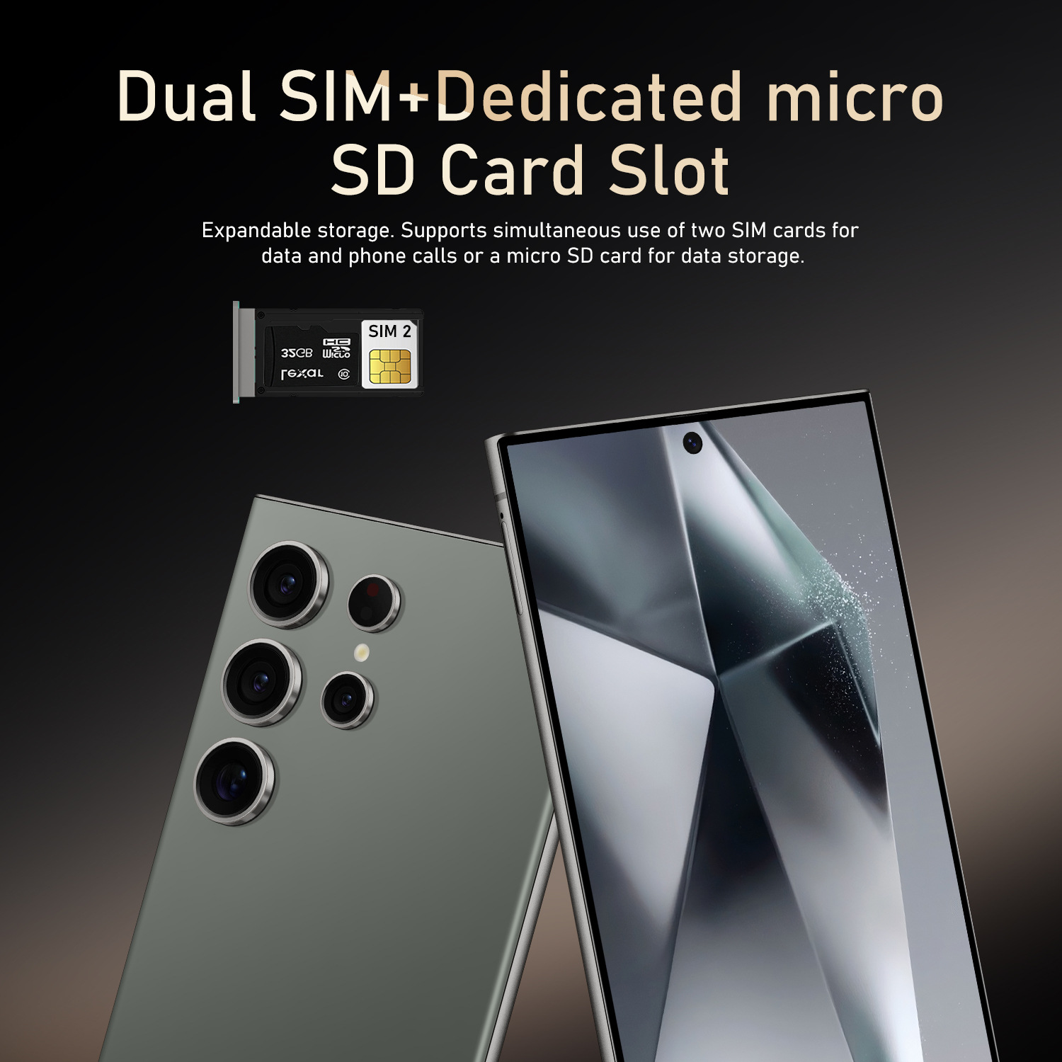 S24Ultra Mobile Phone 7.3-inch HD Screen Android 13 Phone Nona Cores CPU,16GB+1TB Android Phone,72MP+108MP Camera Pixels 8000mAh Battery 5G Dual SIM C