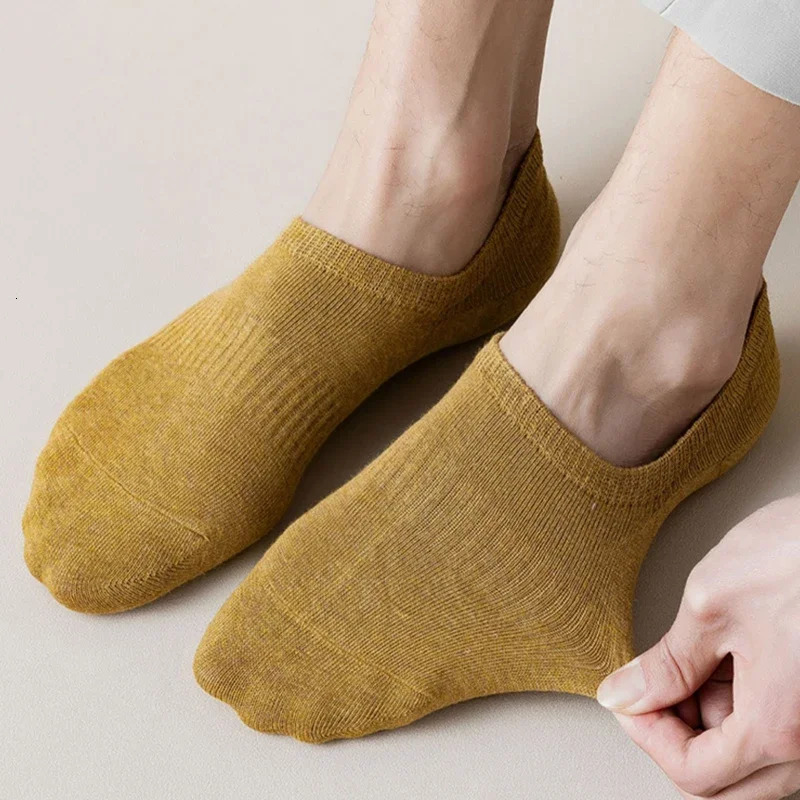 Womens invisible boat socks summer silicone blinds ankle low womens cotton display breathable calcium 241104