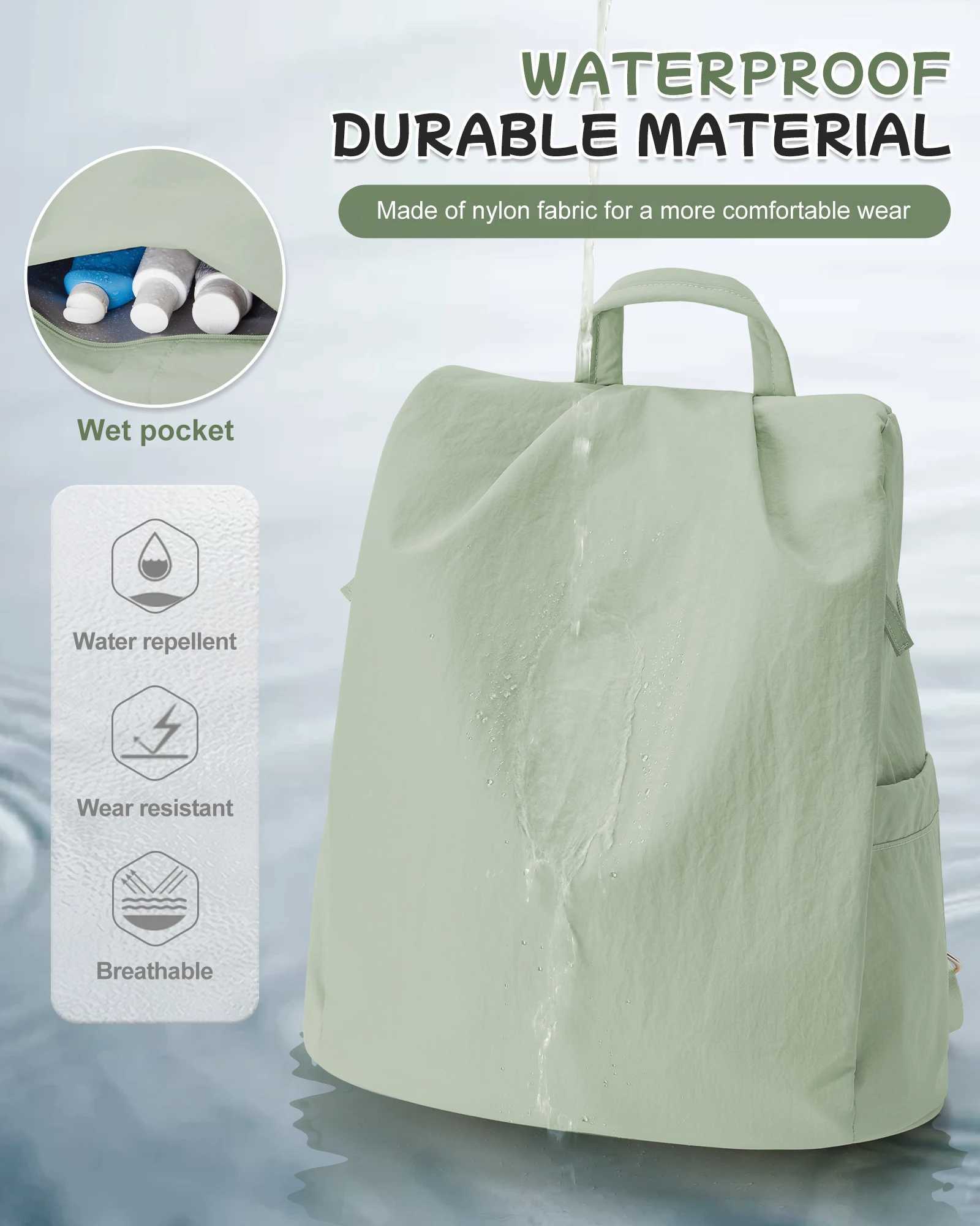 CMM Backpack for Women Simple Modern Backpack Lightweight Work Sac Femme Anti Theft Travel 241105