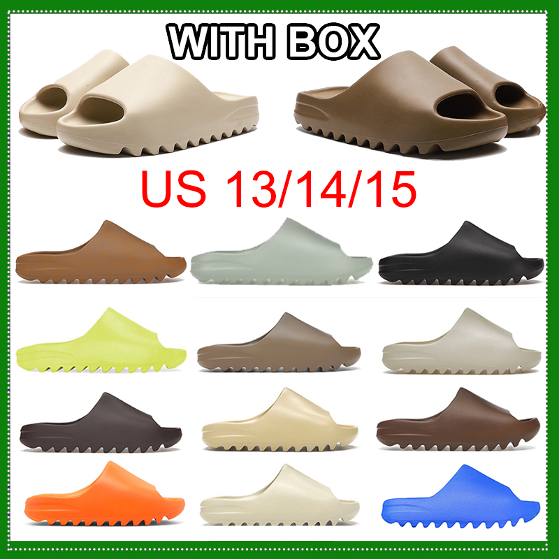 Designer Slides Sandals Slippers for Men and Women With Box Summer Shoes Big Size US 13 14 15 EUR 48 50 51