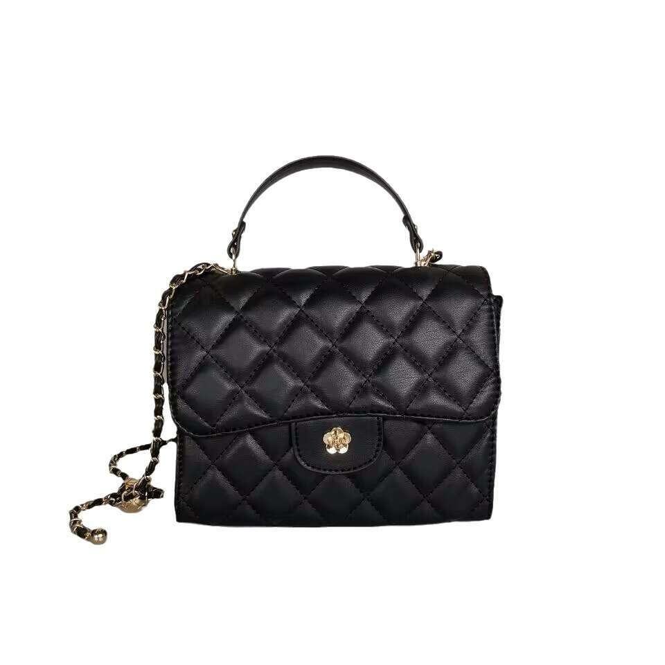 Designer Bag New Fashionable Small Fragrant Style Mini Bag High Grade Handheld Small Square Bag Female Small Crowd Lingge Crossbody