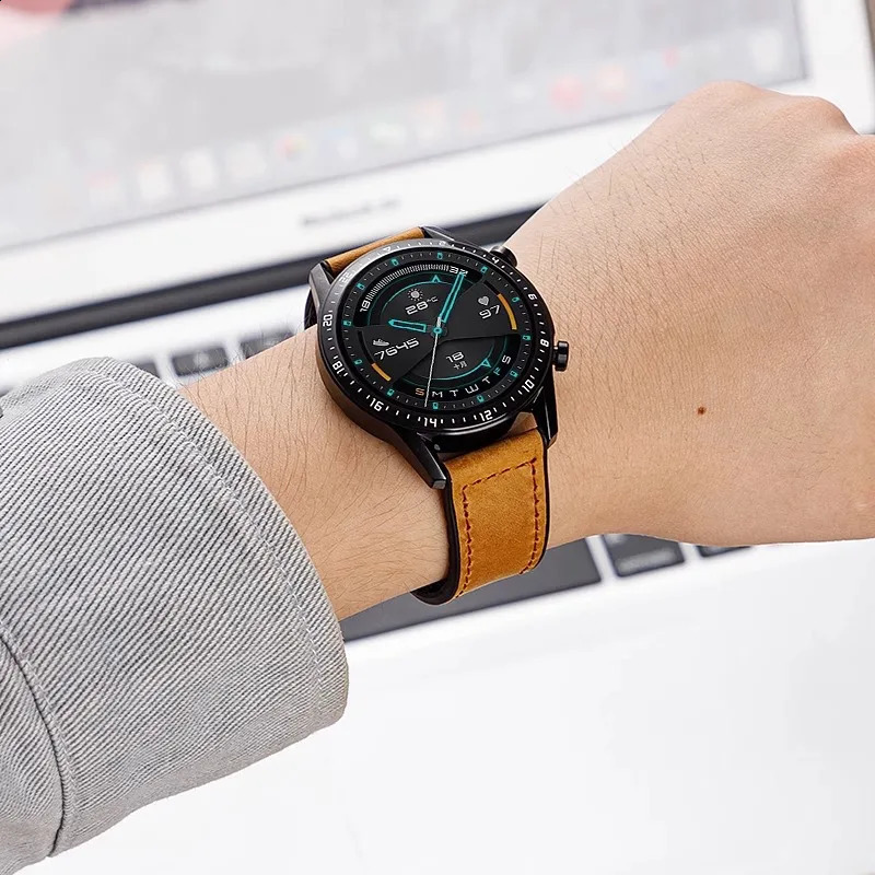 Leather Silicone Strap For Xiaomi Watch 2 Pro S4 S3 S2 S1 Active 22mm Magnetic Band Mi Color Miwatch 241105