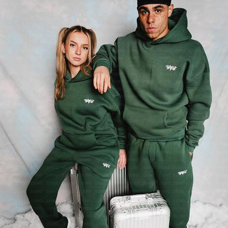Women's designer hoodies Y2K Hip-hop Hoodie Pullover High Street Fashion Trendy Brand 45keys Printed Loose Hoodie Embroidery men's and women's Sweatshirt Sweatpants