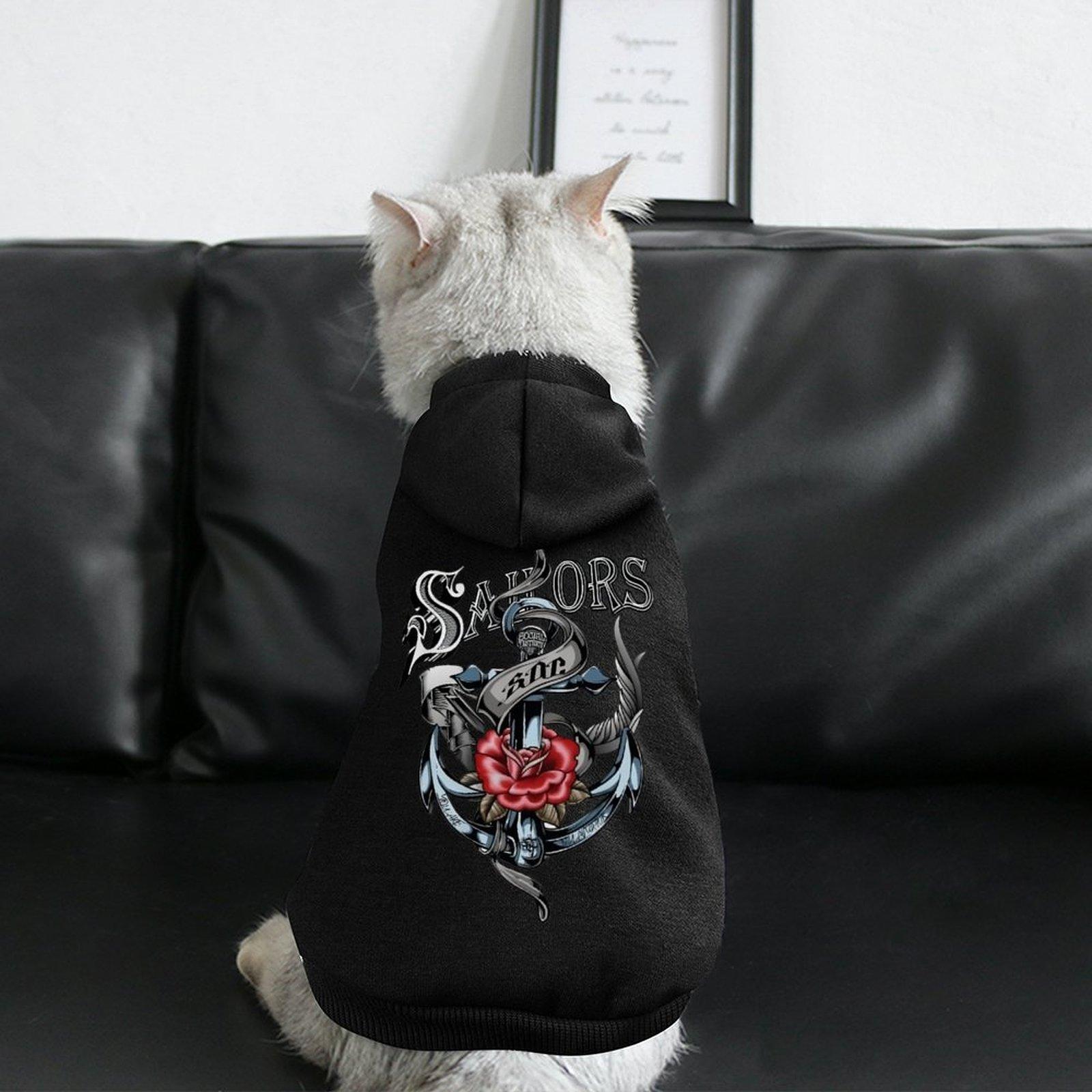 DIY Pet Hoodie Breathable Hooded Neck Everyday Wear Hoodie for Pet Customized Fine Fabrics Designer Top Hoodie
