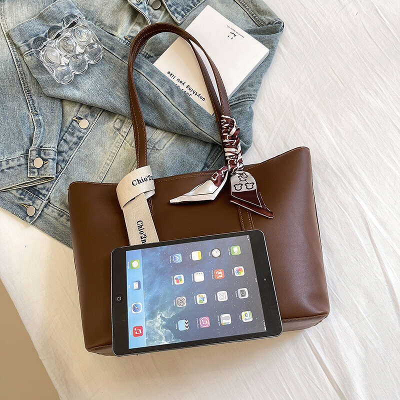 Women's New summer black handbag large capacity shoulder niche commuter woman Tote bag